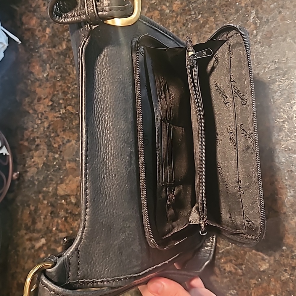 Fossil Classic Leather Handbag - Picture 2 of 2